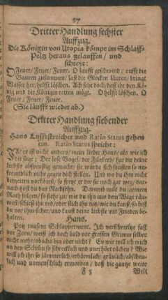 sechster Auffzug.