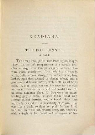 Readiana : comments on current events ; a selection from the London edition