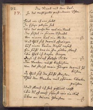 [der Rab mit oß]; RSM 2A/628f