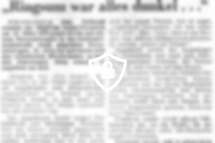 Auch ein Motiv für Unfallflucht: "Ringsum war alles dunkel..."