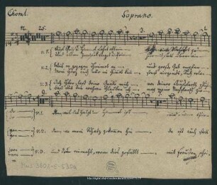 Soprano. - Auf Christi Himmelfahrt allein