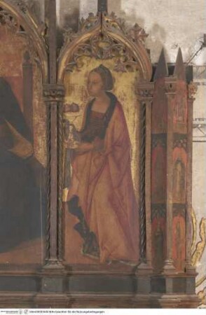 Antonius Abbas-Triptychon, Die heilige Agatha