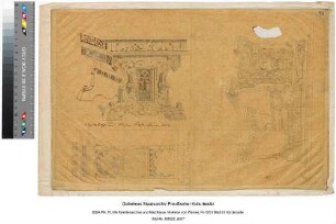 Studie an altdeutscher Architektur