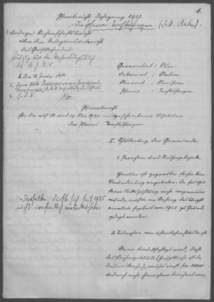 Trochtelfingen: Pfarrbericht 1933