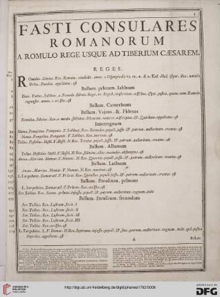 Fasti Consulares Romanorum