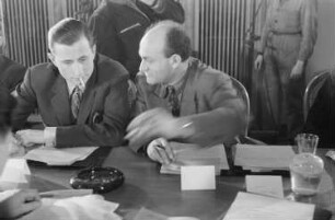 Kongress des Exekutiv-Komitees des Weltstudentenbundes (IUS) 13.-17.01.1951 : Kongressteilnehmer