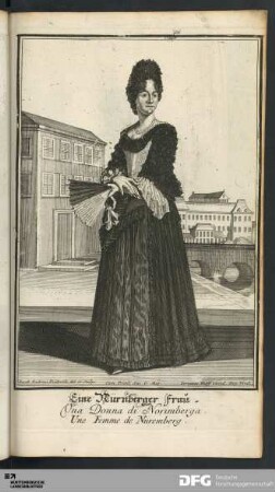 Eine Nürnberger Frau.