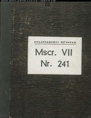 Verschiedene historische Notizen Ignaz Theodor Liborius Meyers