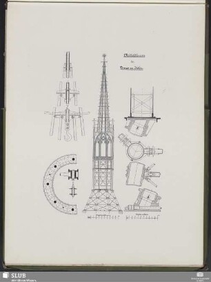 Mittelthurm des Domes zu Köln