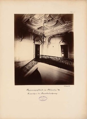 Regierungsgebäude, Münster: Treppenhaus