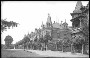 Kamenz. Albertplatz - Blick von d. Fürstenstraße