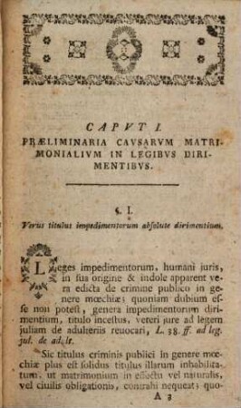 Systema historico-criticum divisarum potestatum in legibus matrimonialibus impedimentorum dirimentium