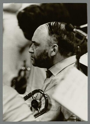 Hubert Katzenbeier : Portrait des Jazzmusikers Hubert Katzenbeier bei der Jazzbühne Berlin in der Volksbühne Berlin