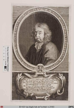 Bildnis Jean-Baptiste Tavernier (1668 baron d'Aubonne)