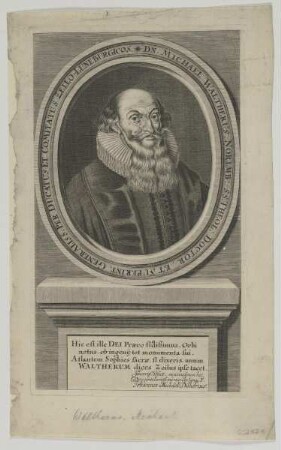 Bildnis des Michael Waltherus