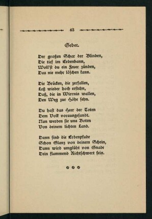 43-58, Gebet. - Der erste Gottesdienst der heimgekehrten Flüchtlinge.