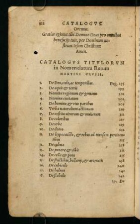 Catalogus