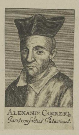 Bildnis des Alexander Carrerius