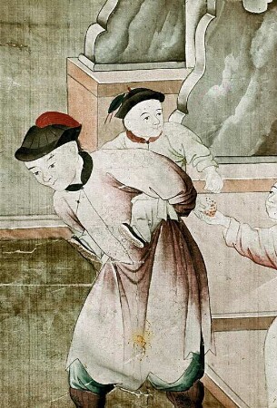 Tapeten mit Chinoiserien