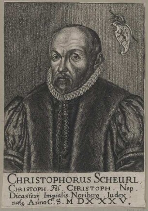 Bildnis des Christophorus Scheurl