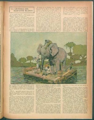 La leyenda del elefante blanco