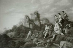 Diana und ihre Nymphen beim Baden