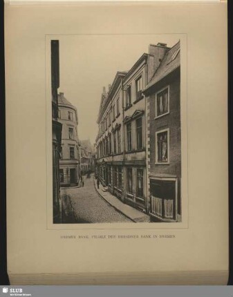 Bremer Bank, Filiale der Dresdner Bank in Bremen