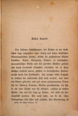 Ein schöner Dämon : Roman, 3