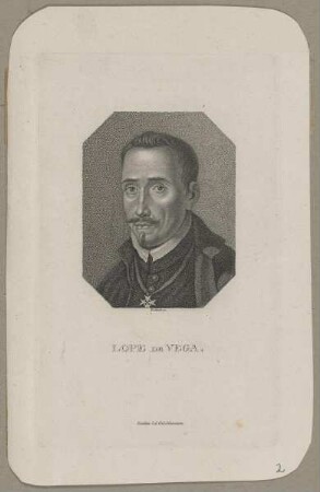 Bildnis des Lope de Vega