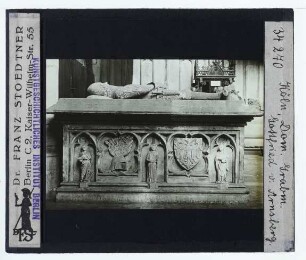 unbekannt (14. Jh.), Grabmal des Grafen Gottfried IV. von Arnsberg im Kölner Dom