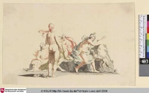 [Diana mit drei Nymphen und einem Jagdhund; Diana with Three Nymphs and Greyhound; Diana en haar nimfen]
