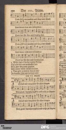 Der 101.-110. Psalm