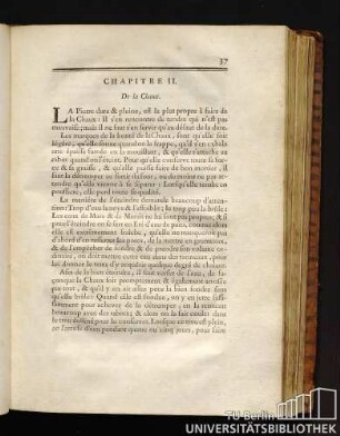 Chapitre II. De la Chaux.