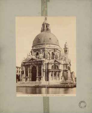 S. Maria della Salute, Venedig: Ansicht vom Wasser