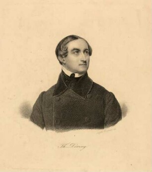 Hüssener, Auguste: Porträt Theodor Döring