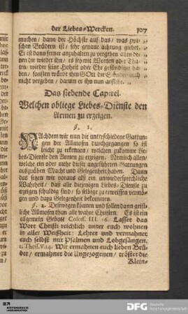 Das siebende Capitel.