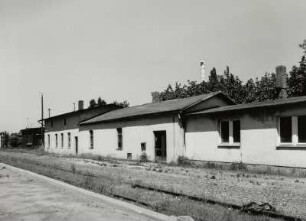 Oelsnitz/Vogtland. Bahnhof, Güterabfertigung