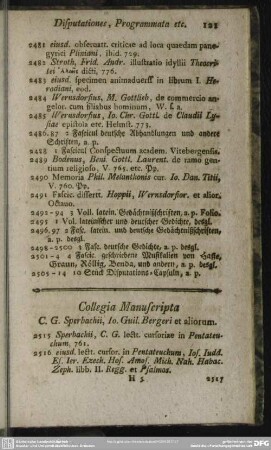Collegia Manuscripta
