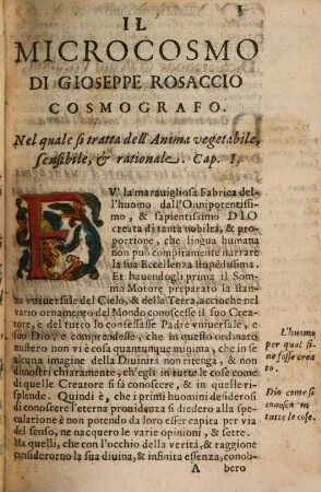 Il Microcosmo