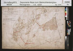 Oberhohndorfer Schader-Steinkohlenbauverein, Baue auf dem Schichtenkohlenflöz 2 (mit Nachbringungen)