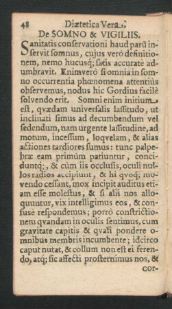 De Somno & Vigilis.