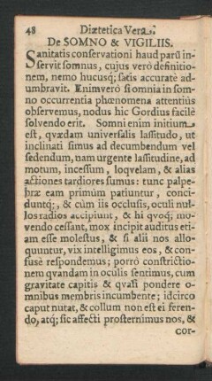 De Somno & Vigilis.