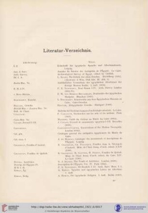 Literatur-Verzeichnis