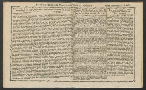 [Ein und zwanzigste Tabelle. - Dreyßigste Tabelle.]