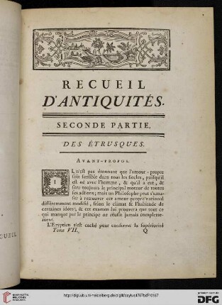 Seconde partie: Des Étrusques