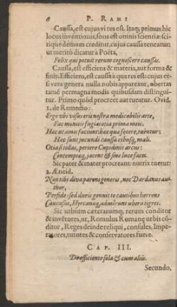 Cap. III. De efficiente sola & cum aliis.