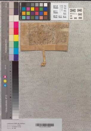 Lehnbrief des Abts Hermann für Hermann von Beveren.