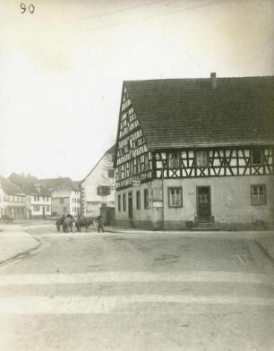 Straßenbild. [Geburtshaus Dr. Johann Peter rank]
