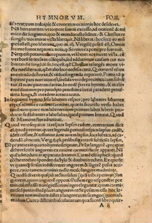Hymnorum recognitio : cum aurea illorum expositione