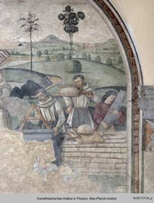 Freskenzyklus mit Szenen aus dem Leben des Heiligen Benedikt von Nursia